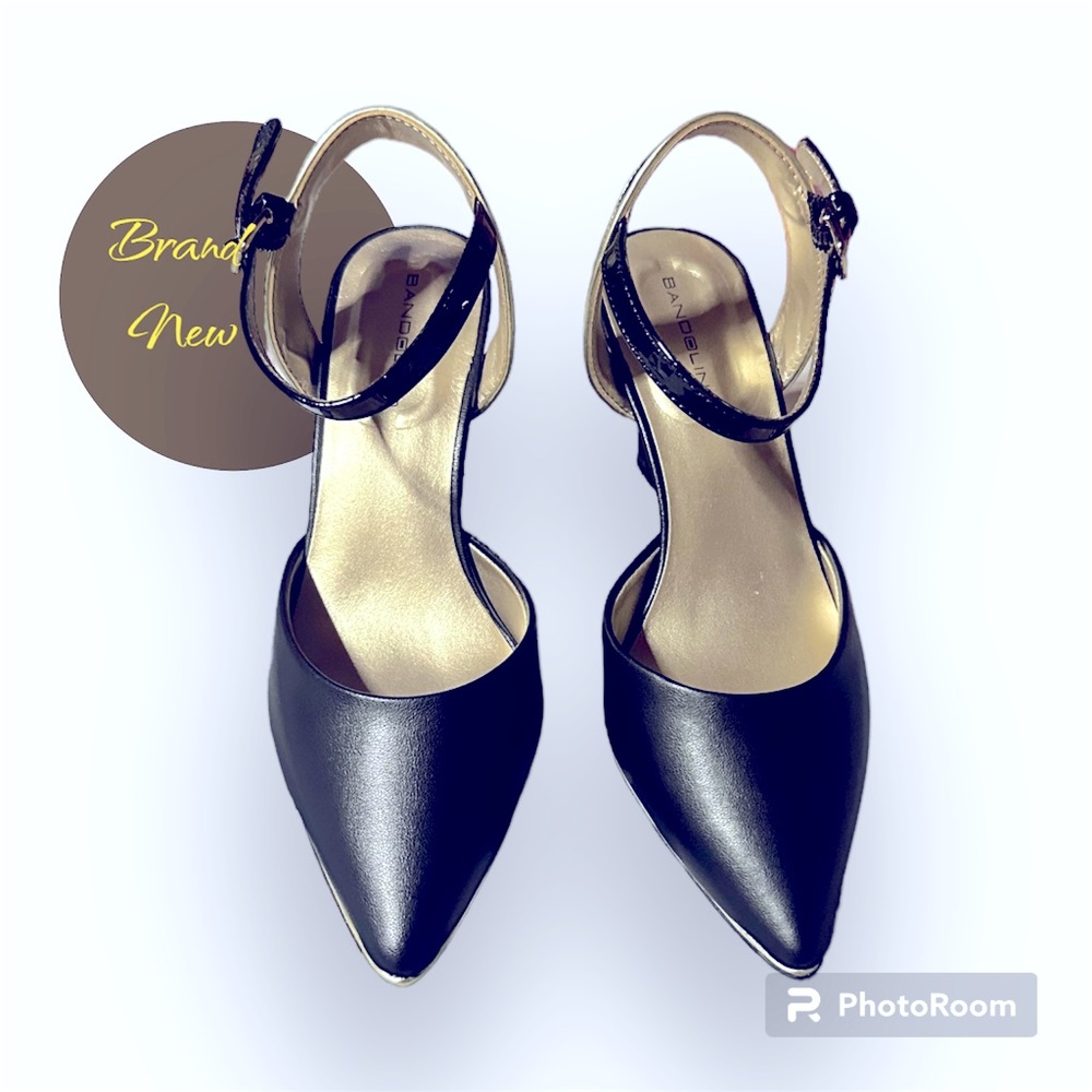 Bandolino leather heels, size 5-1/2M